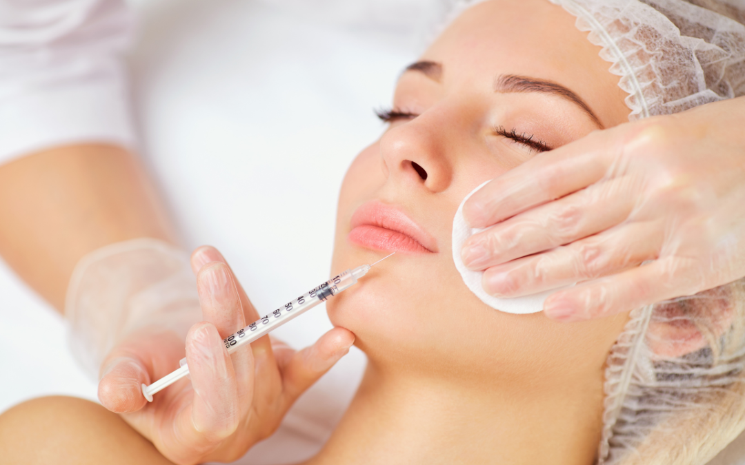 Lip filler treatment